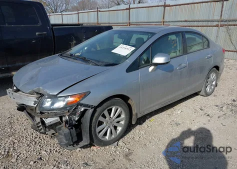 2012 Honda Civic Ex from USA, damaged, VIN 19XFB2F8XCE368100